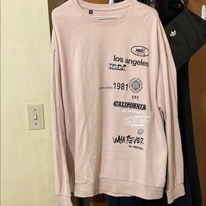 Guess Beige Graphic Sweatshirt